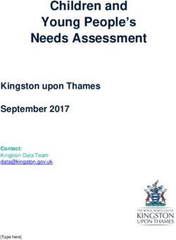 Children and Young People's Needs Assessment - Kingston upon Thames September 2017 - Kingston ...