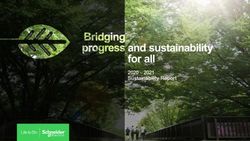 And sustainability for all 2020 - 2021 Sustainability Report - Product ...