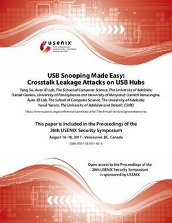 USB Snooping Made Easy: Crosstalk Leakage Attacks on USB Hubs - Usenix