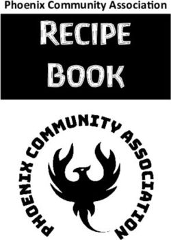 Recipe Book Phoenix Community Association - Brighton and Hove Food