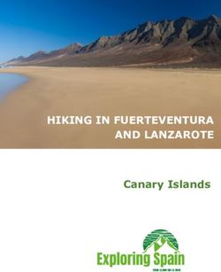 HIKING IN FUERTEVENTURA AND LANZAROTE - Canary Islands - (Spain).