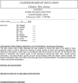 CLOSTER BOARD OF EDUCATION - Closter, New Jersey - School Webmasters