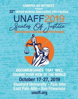 October 17-27, 2019 Stanford University Palo Alto East Palo Alto San Francisco - unaff