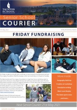 FRIDAY FUNDRAISING - Taunton School