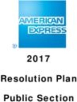 Resolution Plan Public Section 2017 - FDIC