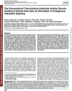 The Glucocorticoid Triamcinolone Acetonide Inhibits Osmotic Swelling of Retinal Glial Cells via Stimulation of Endogenous Adenosine Signaling