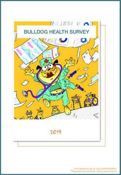 2019 BULLDOG HEALTH SURVEY - DogWellNet.com