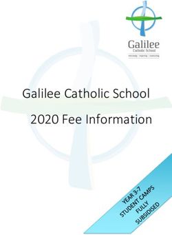 Galilee Catholic School 2020 Fee Information