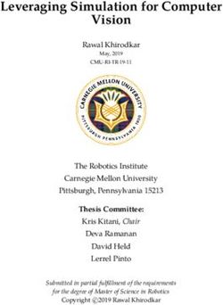 Leveraging Simulation for Computer Vision - CMU's Robotics Institute