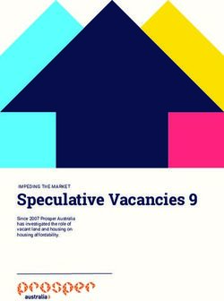 Speculative Vacancies 9 - IMPEDING THE MARKET Since 2007 Prosper Australia has investigated the role of vacant land and housing on housing ...