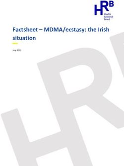 Factsheet - MDMA/ecstasy: the Irish situation - The HRB National ...