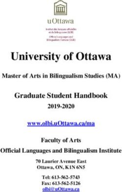 University of Ottawa - Official Languages and ...