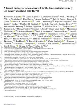 A transit timing variation observed for the long-period extremely low density exoplanet HIP 41378 f - eLib