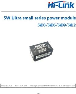 5M03 - 5W Ultra small series power module - Data Sheet