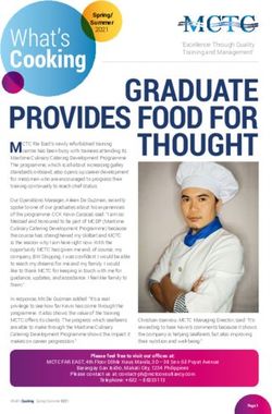 GRADUATE PROVIDES FOOD FOR THOUGHT - MCT ...