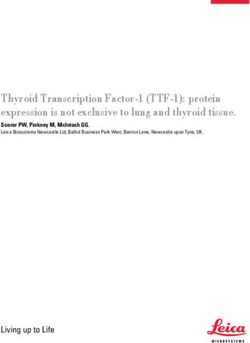 THYROID TRANSCRIPTION FACTOR-1 (TTF-1): PROTEIN EXPRESSION IS NOT EXCLUSIVE TO LUNG AND THYROID TISSUE - SCORER PW, PINKNEY M, MCINTOSH GG. LEICA ...