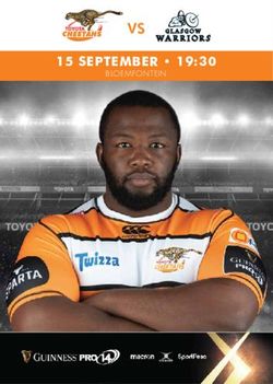 VS 15 SEPTEMBER 19:30 1 SEP 14:00 - BLOEMFONTEIN - Toyota Cheetahs Game Day