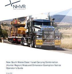 New South Wales Class 1 Load Carrying Combination (Hunter Region) Mass and Dimension Exemption Notice Operator's Guide - 30 July 2020 - | NHVR