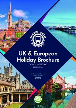 UK & European Holiday Brochure - COACH HOLIDAYS travelwithmatthew.com 01685 816178 - Travel with Matthew