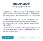 Gradekeeper Web App User's Guide - Copyright 2021 by Daniel Ethier All Rights Reserved