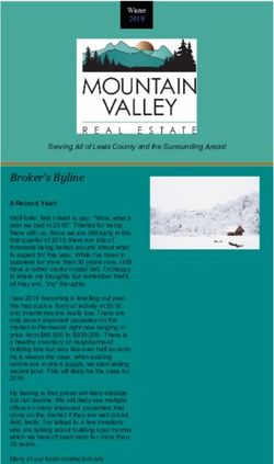 Broker's Byline - Mountain Valley Real Estate