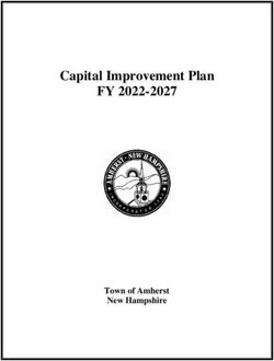Capital Improvement Plan - FY 2022-2027 - Town of Amherst New Hampshire - Town of Amherst NH