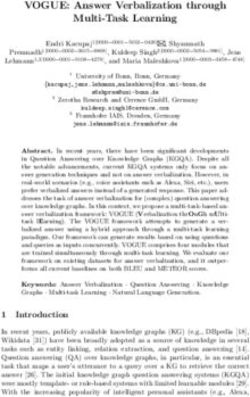 VOGUE: Answer Verbalization through Multi-Task Learning - ECML PKDD 2021