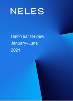 Half-Year Review January-June 2021