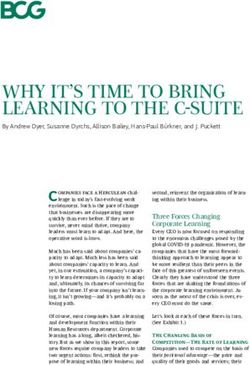 WHY IT'S TIME TO BRING LEARNING TO THE C-SUITE - Intao