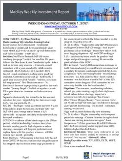 Week Ending Friday, October 1, 2021 - RBC Wealth ...