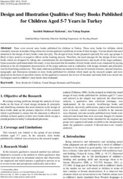 Design and Illustration Qualities of Story Books Published for Children Aged 5-7 Years in Turkey - Scientific & Academic Publishing