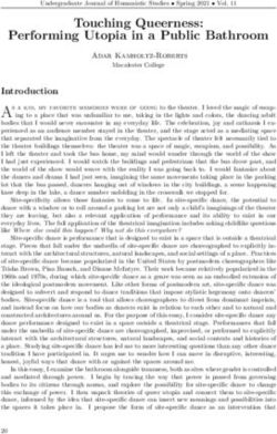 Touching Queerness: Performing Utopia in a Public Bathroom - cloudfront.net