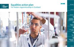 Equalities action plan - For Modern Apprenticeships in Scotland Skills ...