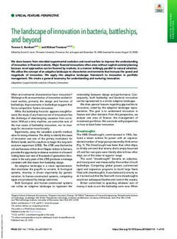 Thelandscapeofinnovationinbacteria,battleships, and beyond