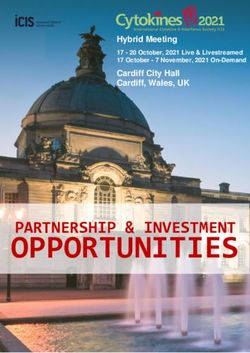 OPPORTUNITIES PARTNERSHIP & INVESTMENT - Hybrid Meeting Cardiff City Hall Cardiff, Wales, UK - International Cytokine ...