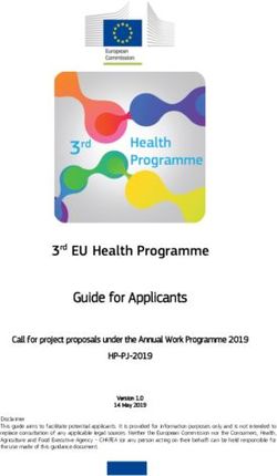 Guide for Applicants 3rd EU Health Programme - European ...