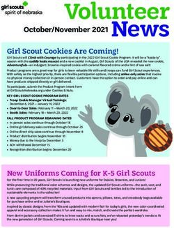 Volunteer News - Girl Scouts Spirit of Nebraska