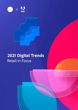 2021 Digital Trends Retail in Focus - Adobe Experience Cloud