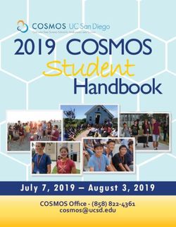 Student 2019 COSMOS - July 7, 2019 - August 3, 2019 - Jacobs School of Engineering