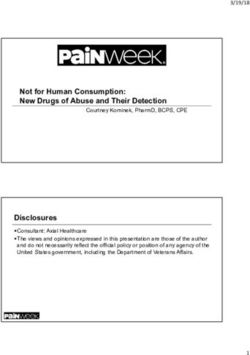 Not for Human Consumption: New Drugs of Abuse and Their Detection - PAINWeek