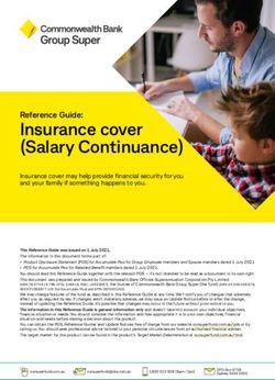 Insurance cover (Salary Continuance) - Reference Guide: Commonwealth Bank ...