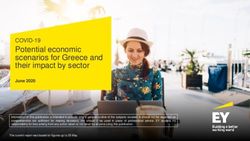 Potential economic scenarios for Greece and their impact by sector - EY