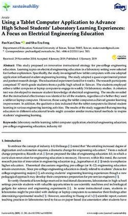 Using a Tablet Computer Application to Advance High School Students' Laboratory Learning Experiences: A Focus on Electrical Engineering Education ...