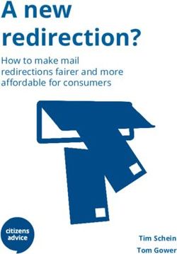 A new redirection? How to make mail redirections fairer and more affordable for consumers - Citizens Advice