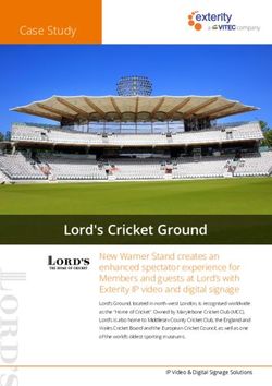 Lord's Cricket Ground - Exterity