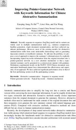 Improving Pointer-Generator Network with Keywords Information for Chinese Abstractive Summarization