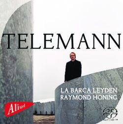 Telemann la Barca leyden raymond Honing