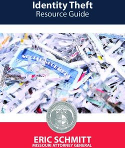 Identity Theft Resource Guide - ERIC SCHMITT - MO.gov