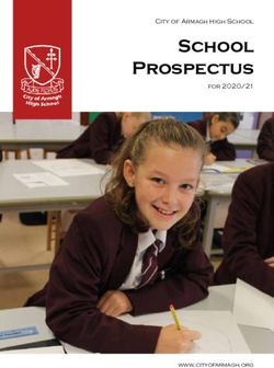 School Prospectus City of Armagh High School for 2020/21 - www.cityofarmagh.org