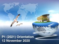 P1 (2021) Orientation 12 November 2020 - North Vista ...